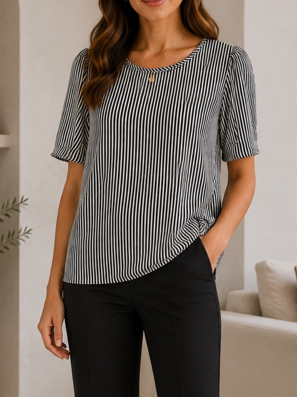 Ann Taylor Factory Petite Top nwt